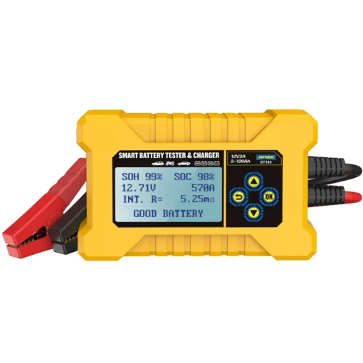 Thiết Bị Kiểm Tra Và Sạc Bình Ắc Quy 12V AUTOOL BT380