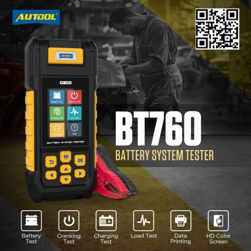 Máy Kiểm Tra Ắc Quy AUTOOL - Hình ảnh 2