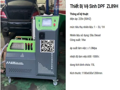 Thiết Bị Vệ Sinh Bầu Lọc Khí Thải DPF Winhi - Hình ảnh 3