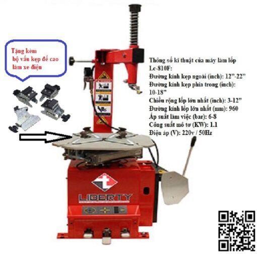 Máy Ra Vỏ Lốp Xe Máy Xe Máy Điện - Hình ảnh 2