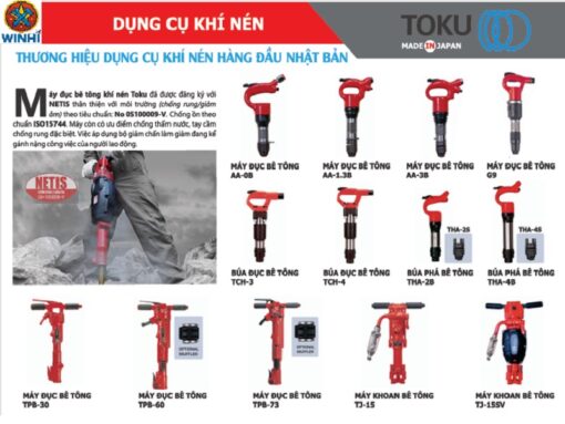 SÚNG XIẾT BULONG TOKU JAPAN - Hình ảnh 4