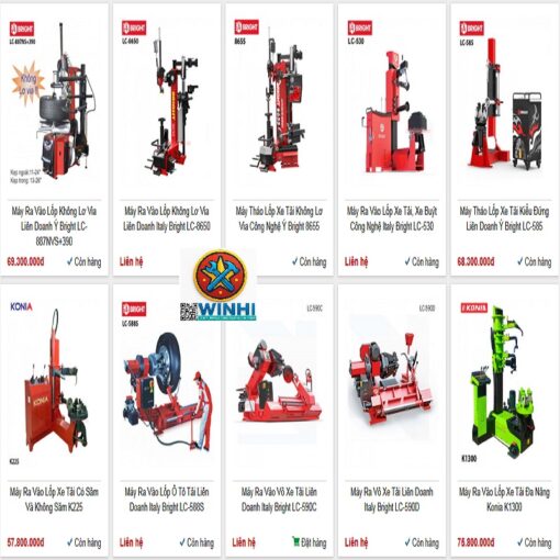 Máy Ra Vỏ Lốp Xe Oto Xe Máy Hàng Chính Hãng
