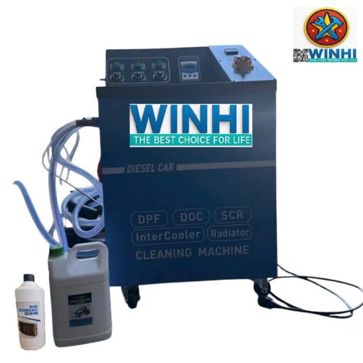 Máy Súc Rửa Carbon Muội Than Bầu Lọc Khí Xả DPF