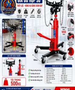 GIÁ ĐỠ HỘP SỐ THỦY LỰC 500KG WINHI